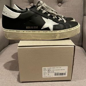 EUC Golden Goose Hi Stars in size 38.